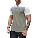 Noble Monk Mens Pure Cotton Loose Half Sleeve Polo T-Shirt | Collar Tshirt |Casual T-Shirt