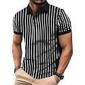 Noble Monk Mens Pure Cotton Loose Half Sleeve Polo T-Shirt | Collar Tshirt |Casual T-Shirt