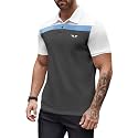 Noble Monk Mens Pure Cotton Loose Half Sleeve Polo T-Shirt | Collar Tshirt |Casual T-Shirt