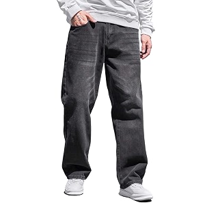 Noble Monk Mens Tapered FIT Denim Jeans