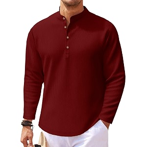 Noble Monk Relax Fit Textured Lycra