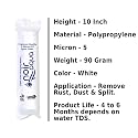 Noir Aqua - 12pcs PP Spun Filter