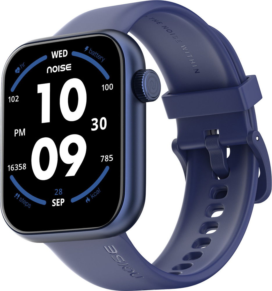 Noise Icon Rise 1.85 inch Display, BT Calling, Functional Rotating ...