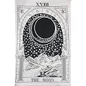 NOKHWAL Tapestry Wall Hanging Moon Sun Tarot Tapestry Handmade Printed Design Cotton Wall Hanging Tapestry Wall Décor Tapestry Poster (I, 40x30 Inches)