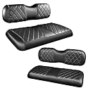 NOKINS Golf Cart Diamond Seat Covers for EZGO TXT 1994-2013