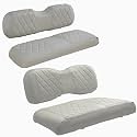 NOKINS Golf Cart Diamond Seat Covers 4-Piece for Yamaha Drive/Drive2
