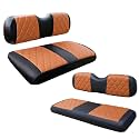 NOKINS Golf Cart Diamond Seat Covers 4-Piece for EZGO TXT 1994-2013