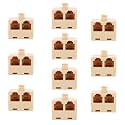 NOLITOY 10 Pcs Rj11 Socket Splitter Two Way Phone Line Splitter Adapter for Landline Telephone Home Office Use