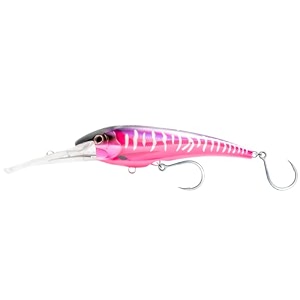 nomad design dtx minnow sinking 125-534 - hot pink mackerel