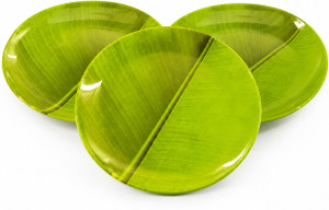 Noman Banana Leaf Dinner Serving Melamine Platter