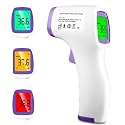 Non-Contact Infrared Forehead Thermometer for Adults and Kids | Digital Thermometer with Fever Alarm & 32 Memory Sets | Accurate Temperature Measurement for Family Use