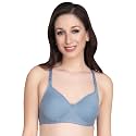 Non Padded Bra for Women - Made of Pure Cotton Full Coverage Non Wired Seamless Pushup Soft Cup for T-Shirt Saree Dress Sports Garment for Daily Use Everyday Yellow