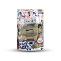 Non-Rawhide Chews Two Tone Knotted Bone for