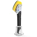 Non-Scratch Dishwand with Soap Dispenser, 1 PCS Sponge Refill & Holder