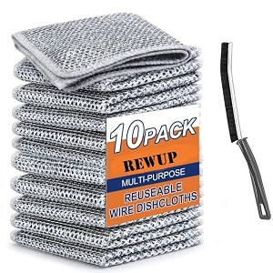 Non-Scratch Wire Dishcloth Gaps Cleaning Brush
