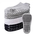 Non-Slip Baby Cotton Ankle Socks with Grippers for Toddler Walking