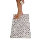 Non Slip Bathtub Mat Shower Mat for Tub - Loofah Bath Mats for Bathroom - 40x16 Bathtub Floor Mat - Textured Anti Slip Bath Mat Without Suction Cups - Secure Mat for Wet Areas (40x16 Pebble)
