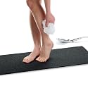Non Slip Bathtub Mat Shower Mat for Tub - Loofah Bath Mats for Bathroom - 40x16 Bathtub Floor Mat - Textured Anti Slip Bath Mat Without Suction Cups - Secure Mat for Wet Areas (40x16 Black)