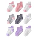 Non-slip Toddler Ankle Cotton Grip Socks Unisex 6M-5T