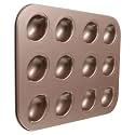 Non Stick 12-cup Cake Baking Pan Carbon Steel for Bread