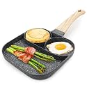 Non Stick 3 Hole Fry Pan -