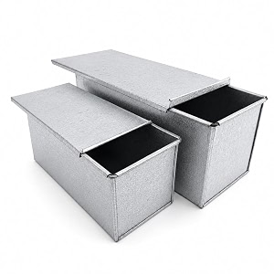 non-stick bread mold box alloy steel with sliding lid  500g loaf pan 700 x 1 kg