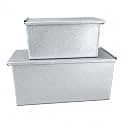 Non-Stick Bread Mold Box Alloy Steel with Sliding Lid | 500g Loaf Pan (500 x 200)