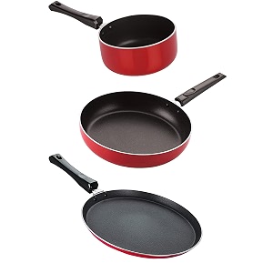 non stick cookware pots amp pan gift set of 3 pieces with bakelite handle26mm_ft11_spm_fp12