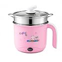 Non Stick Electric Cooking Pot with Steamer Mini Cooker