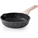 Non-Stick Frying Pan with Wooden Finish Soft