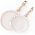 Non-Stick Frying Pan with Wooden Finish Soft