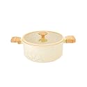 Non-stick Pan Household Wok Electric Two Ears Ceramic Pot Flat Frying Integrated