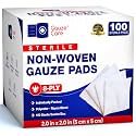Non-Woven Sterile Gauze Pads 2x2 Pack of 100| 8 ply Gauze Sponges| Individually Packed 2x2 Gauze Pads sterile| Soft and lint-Free Medical Gauze Pads for Enhanced Absorption and First-Aid Wound Care