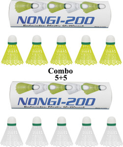 nongi a1 plastic shuttle  - yellow