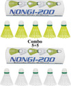 Nongi A1 Plastic Shuttle  - Yellow