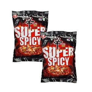 nongshim shin red super spicy instant noodles 423 oz  120 g 2 pack