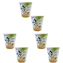 Nongshim Veggie Instant Noodles Cup 67gm*2Pack (Pack of 6)