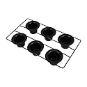 Xmas Nonstick Popover Pan 6 Cup Carbon Steel Muffin Cupcake Pan