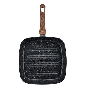 Nonstick Grill Frying Pan with Cool Touch