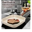 Nonstick Grill Frying Pan with Cool Touch