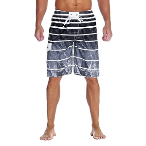 nonwe men39s beachwear quick dry striped board shorts