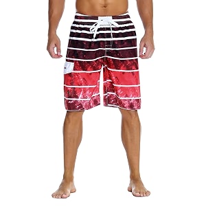 nonwe men39s beachwear quick dry striped board shorts