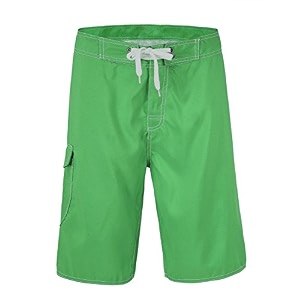 Nonwe Mens Solid Lightweight Beach Shorts Half