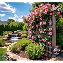 NooElec Seeds India Climbing Rose Flower Seeds, 60 Seeds Pack - Hybrid, Year-Round Blooms, Minimal Care (PINK)