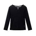 Noomelfish Girls Lace Long Sleeve Layering Tops Sheer Mesh Tee Shirts Blouse (5-12 Years)
