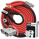 NOONE 0 Gauge 30 FT Heavy Duty Jumper Cables - 1000Amp Quick Connect