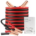 NOONE Jumper Cables for Car Battery, Heavy Duty Automotive Booster Cables