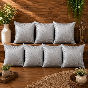 Noor Silk Cushion Covers Pack of 7