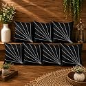 Noor Silk Cushion Covers Pack of 7