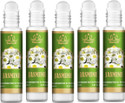 Noorson Jasmine Attar Perfume for Unisex Natural Long Lasting 8 ML Each PACK OF 5- Herbal Attar (Floral)